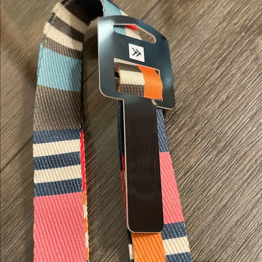 THREAD NECK LANYARD BRIGHTON Colorful Striped Lanyard